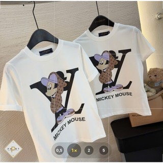 Áo Thun Nữ Babytee Họa Tiết Mickey QCCC Cao Cấp