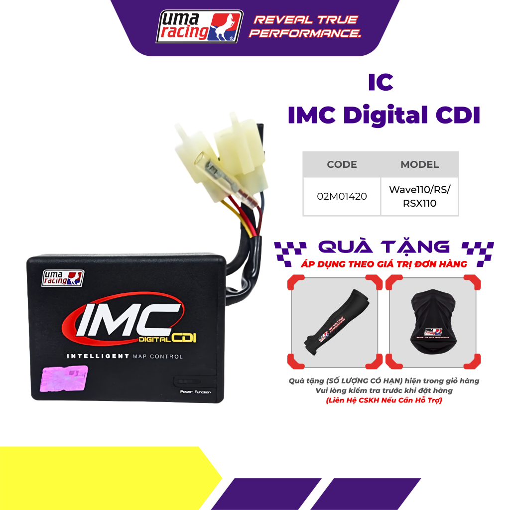 IC UMA Racing IMC Digital CDI Cho Honda Wave 110 / Wave RS / Wave S