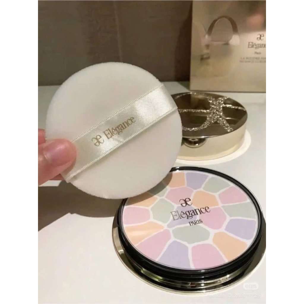 ELEGANCE) Phấn Phủ Elegance La Poudre Haute Nuance Face Powder màu