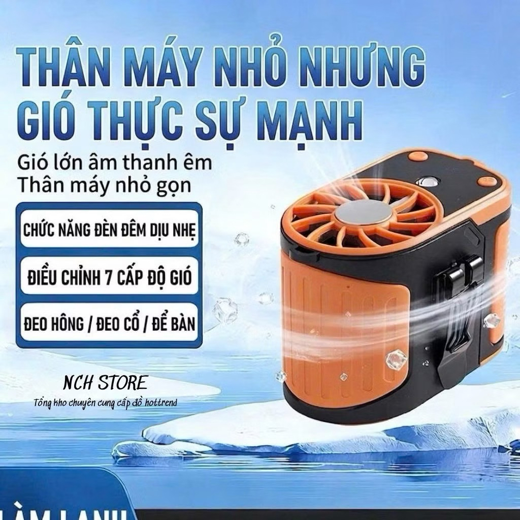 Quạt Đeo Thắt Lưng YLD-F23 Sò Lạnh