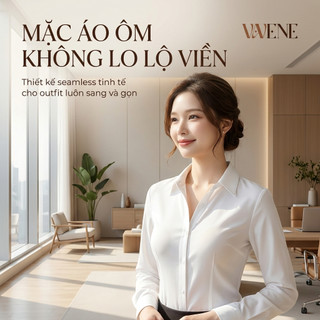 Áo lót nữ su tàng hình VANVENE AL636, áo ngực su không gọng đệm dày nâng ngực tạo khe, không lộ viền
