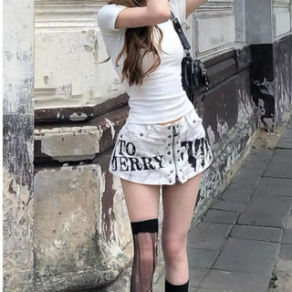 QCL1 Tổng hợp quần sooc jeans giả váy siêu hot,cực chất chơi