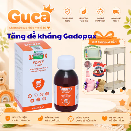 Gadopax forte siro tăng đề kháng cho bé nhập khẩu châu âu, lọ 100ml