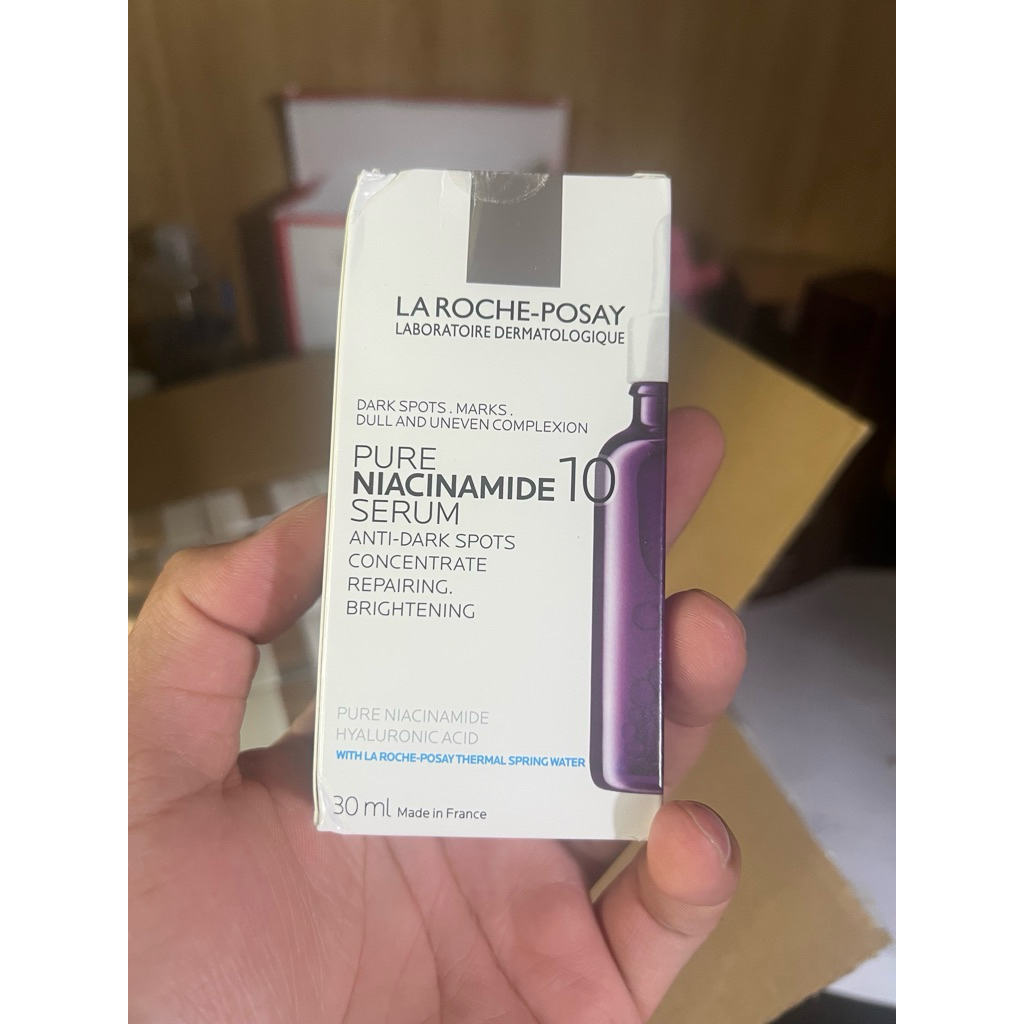 Serum La Roche Posay Pure Niacinamide 10 30ml Chính Hãng | Mờ Thâm Sáng Da