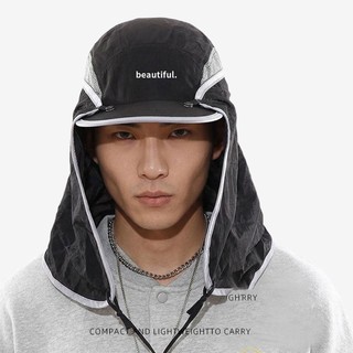 Mũ nón chạy bộ trail running leo núi che cổ có thể tháo rời thoáng khí nhanh khô chống nắng UV UPF 50+