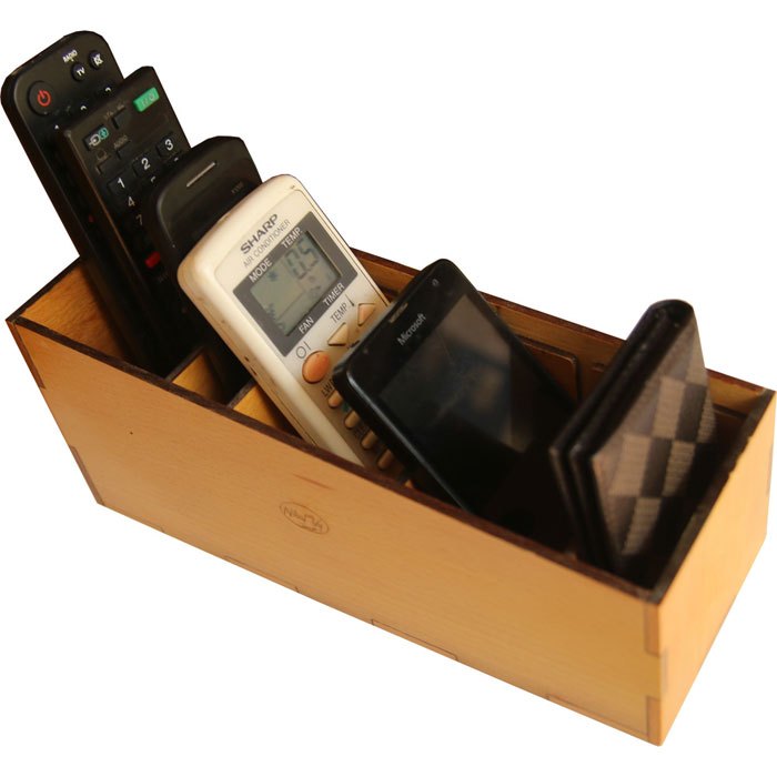 Hộp đựng remote, hộp đựng đồ đa năng, đồ dùng nhà bếp bằng gỗ cao cấp