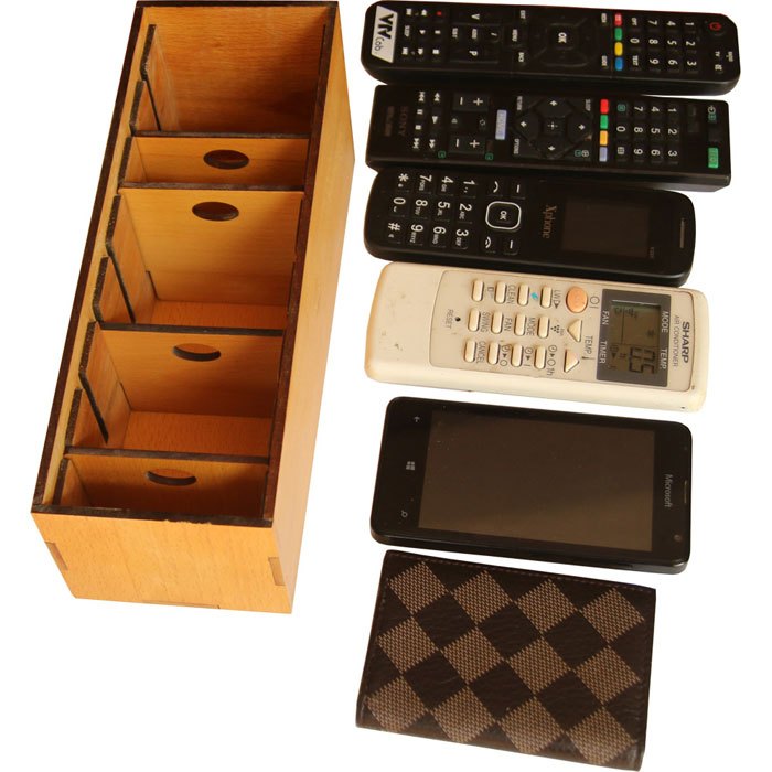 Hộp đựng remote, hộp đựng đồ đa năng, đồ dùng nhà bếp bằng gỗ cao cấp