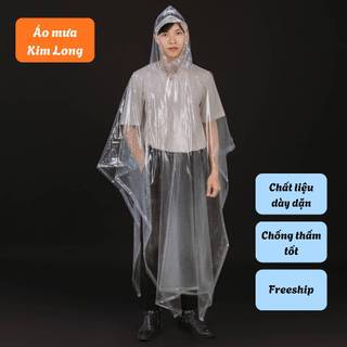Áo Mưa Trong Suốt Cánh Dơi Phù Hợp Cho Cả Nam Và Nữ