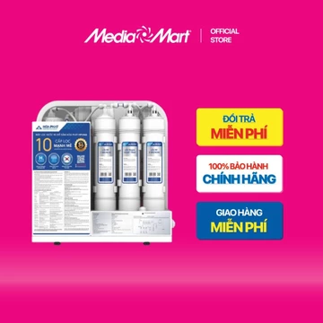 [ Mediamart Mall ] Máy lọc nước RO 10 cấp Hòa Phát HPU466-để gầm BH chính hãng,Ship 0đ