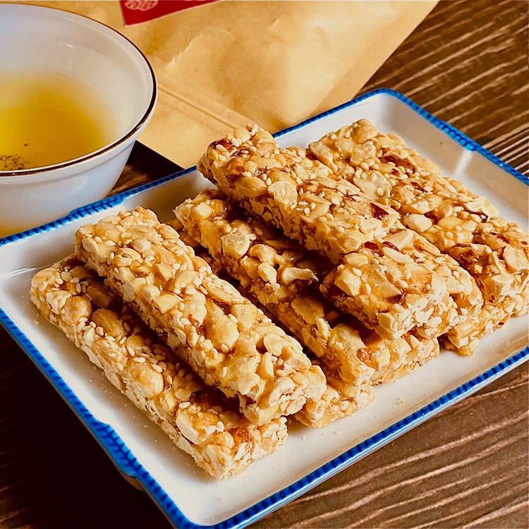 100g Kẹo Đậu phộng  Cẩm Phát _Ít Ngọt_Kẹo Tết_ăn vặt, food, ngon