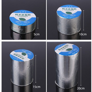 Cuộn băng keo chống thấm 5*5m, 10*5m, 20*5m siêu dính dán kín khe hở ngăn nước rò rỉ hiệu quả