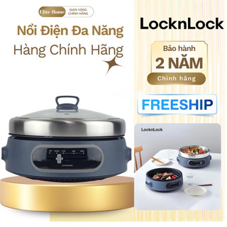 Nồi Điện Đa Năng LocknLock EJP542NVY 4L – Multi Cooker Nấu Lẩu Chiên Xào
