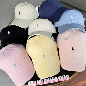 mũ lưỡi trai Ngựa Thêu from mềm hàng QC thời trang hiện đại dành cho nam nữ
