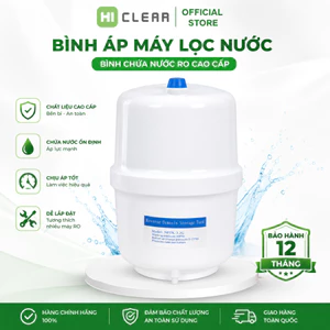Bình áp máy lọc nước RO - Dùng được cho tất cả các loại máy lọc nước làm từ nhựa nguyên sinh đảm bảo chất lượng an toàn