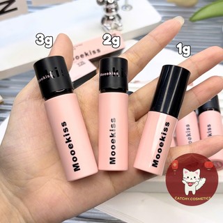 [MOOEKISS] Son Kem Bùn Mooekiss Nhung Mờ Vỏ Hồng Đen Velvet Lip Mud Mịn Môi, 2g