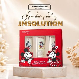 Bộ 3 kem dưỡng da tay JM Solution Sweet Soap Hand Cream 50ml MP1466 - Dưỡng Ẩm Mềm Mịn Thơm Lâu Da Tay