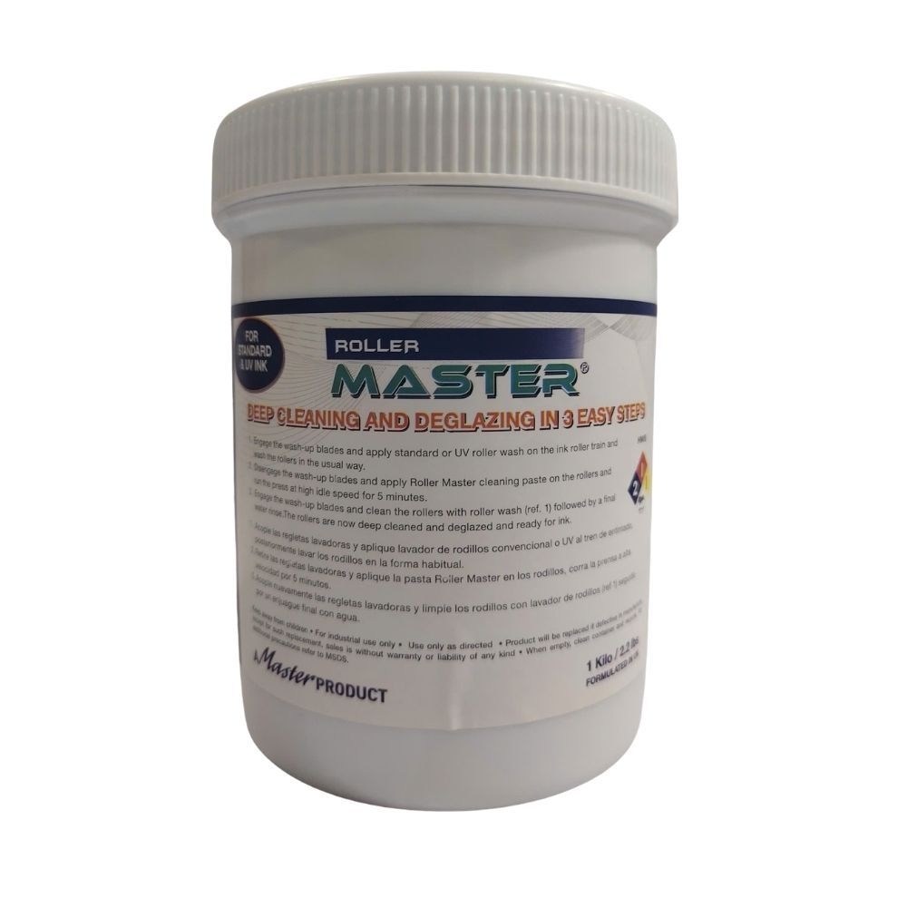 Dung Dịch Tẩy Lô Cao Su in thường và in UV Roller Master