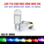 UTUONY Bóng LED T10 12V Đúc Thủy Tinh Sáng Tốt Lắp Demi Xi Nhan Xe Máy Ô Tô