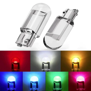 UTUONY Bóng LED T10 12V Đúc Thủy Tinh Sáng Tốt Lắp Demi Xi Nhan Xe Máy Ô Tô