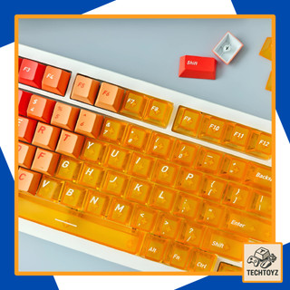 Keycap PC Gradient - Xuyên Led Trong Suốt - OEM Profile - Keycap Đẹp