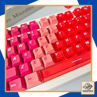 Keycap PC Gradient - Xuyên Led Trong Suốt - OEM Profile - Keycap Đẹp