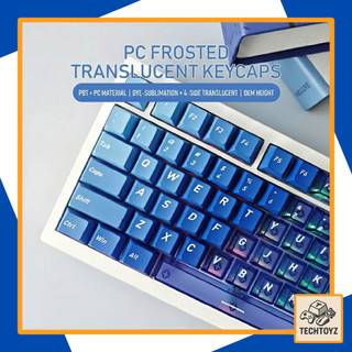Keycap PC Gradient - Xuyên Led Trong Suốt - OEM Profile - Keycap Đẹp