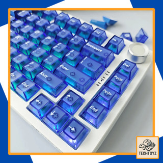 Keycap PC Gradient - Xuyên Led Trong Suốt - OEM Profile - Keycap Đẹp