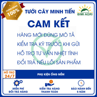 Béc tưới phun mưa cánh đập chỉnh góc - Ren ngoài 21, bán kính 5-7m