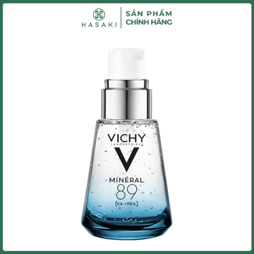 Dưỡng Chất Khoáng Cô Đặc Vichy Mineral 89 Dưỡng Ẩm, Hỗ Trợ Tái Tạo Da, Chống Lão Hóa 30ml Hasaki