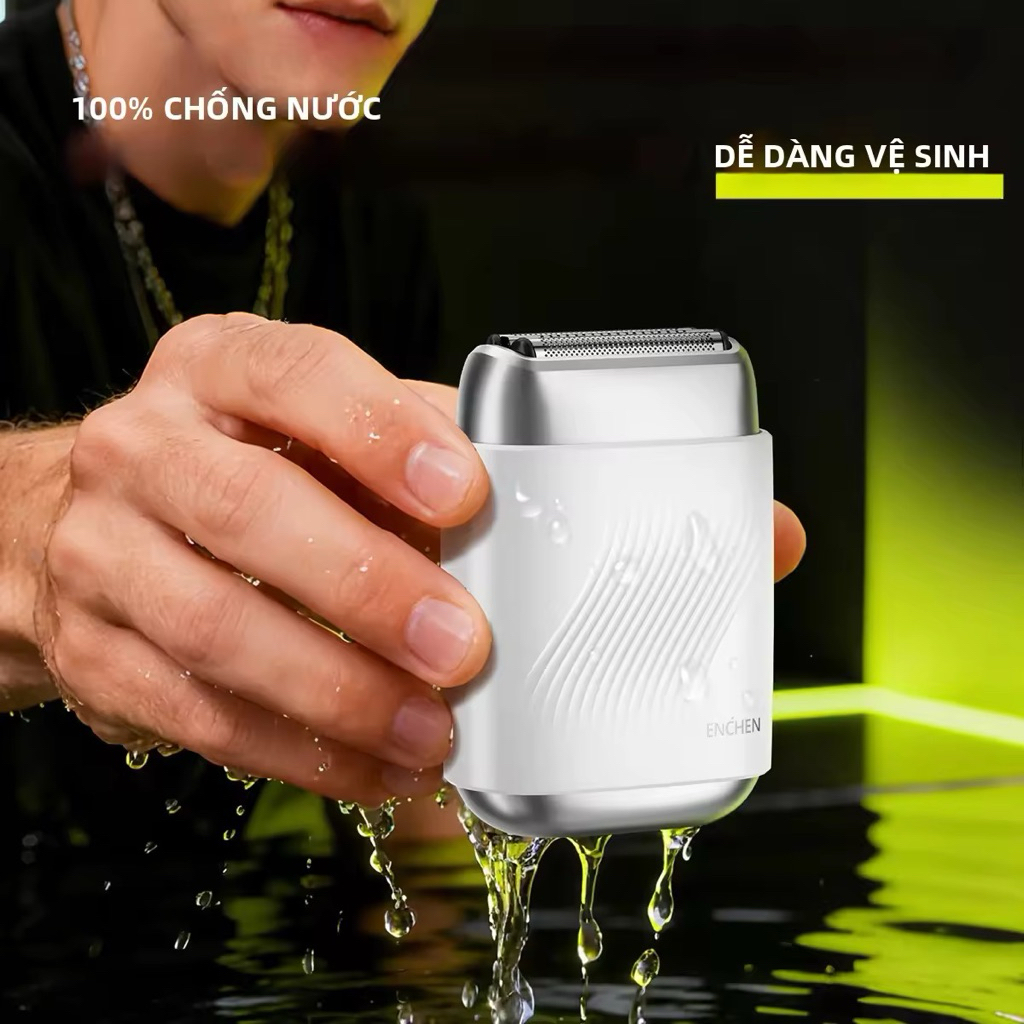 Máy Cạo Râu Điện ENCHEN MS006 Dành Cho Nam 100% Chống Nước