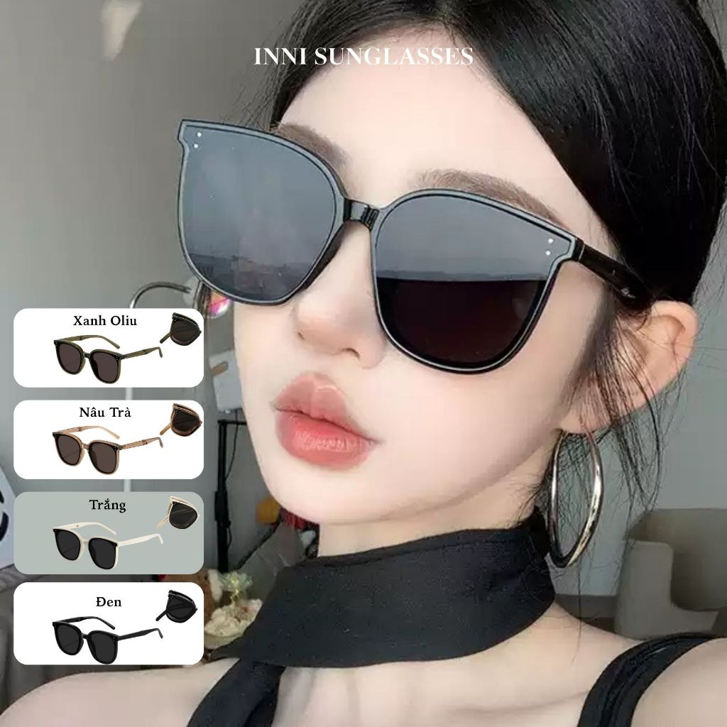 Kính Râm Gấp Gọn Thời Trang Unisex INNI Chống UV400, Kính Gọng Nhựa Cao Cấp, Tiện Lợi Bỏ Túi -77141