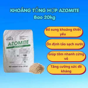 Khoáng đa vi lượng Azomite - Giúp Tôm Nhanh Cứng Vỏ, Phòng Trị Cong Thân Đục Cơ