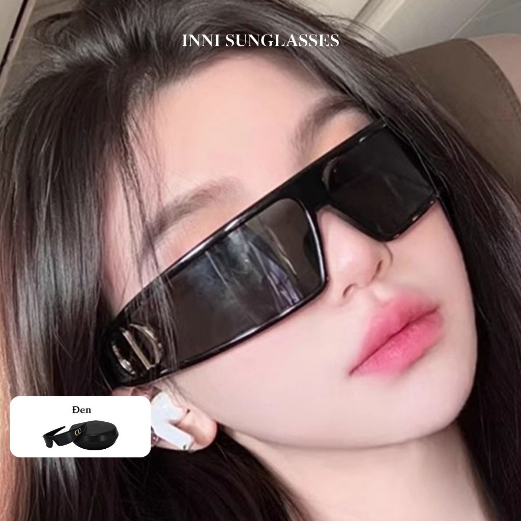 Kính Râm Bờm INNI Kính Băng Đô Cài Tóc 2in1 Chống Tia UV400 Kính Hotrend 2026 Đi Chơi, Đi Biển -2506