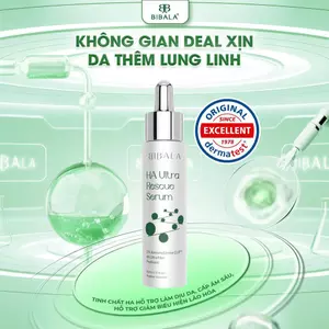 Tinh chất Hyaluronic Acid giảm viêm ngứa, cấp ẩm sâu, ngăn ngừa lão hóa - HA ULTRA RESCUE SERUM 30ML BIBALA