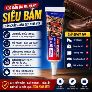 Keo Dán Giày GUNASEN Chuyên Dán Ví Da Chịu Nhiệt Siêu Dính Cao Cấp, Chống Nước Tốt, Dính Chắc Chắn