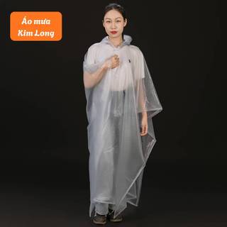 Áo Mưa Trong Mờ Cánh Dơi Cao Cấp Dành Cho Nam Và Nữ