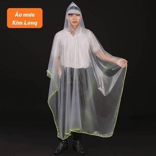 Áo Mưa Trong Mờ Cánh Dơi Cao Cấp Dành Cho Nam Và Nữ