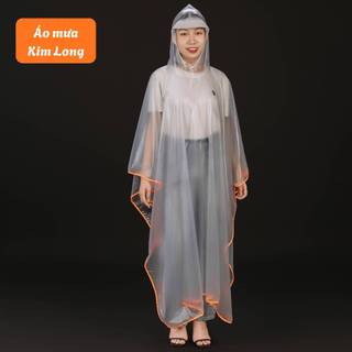 Áo Mưa Trong Mờ Cánh Dơi Cao Cấp Dành Cho Nam Và Nữ