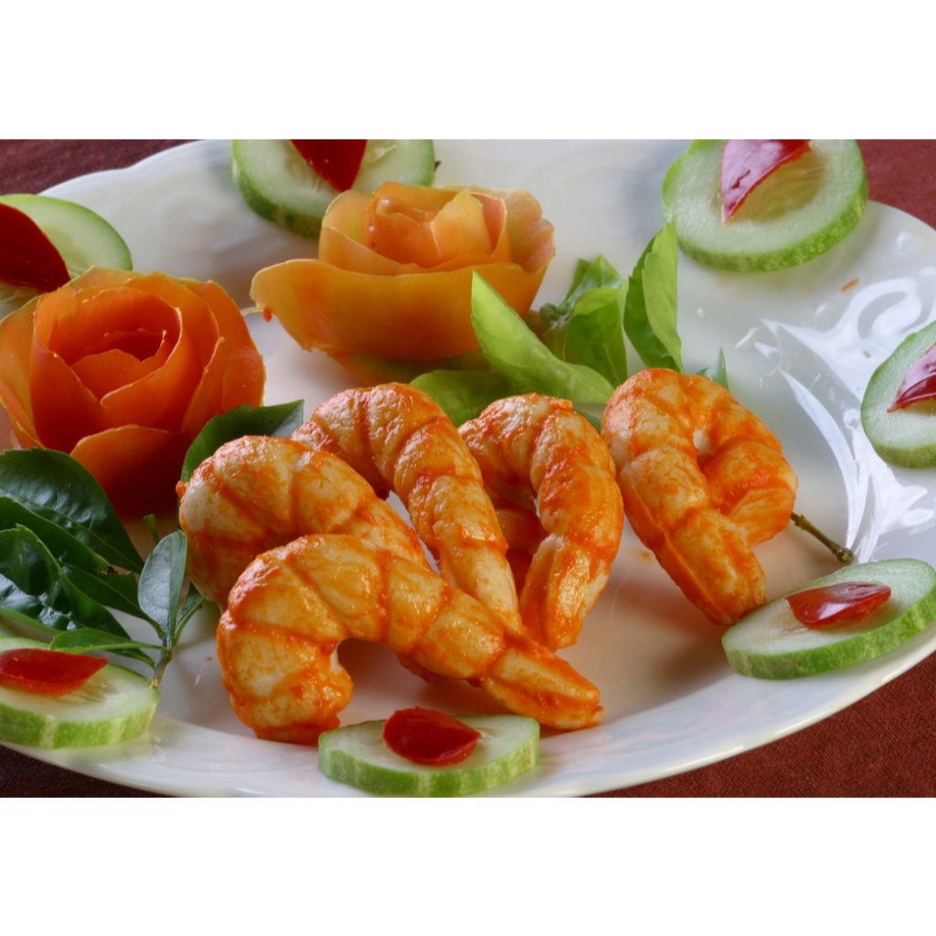 1Kg Tôm Surimi Đinh Hình(Gồm 2 gói 500g_hàng Ongon)