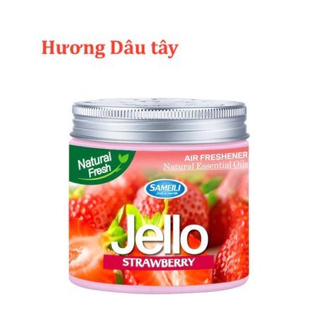 Sáp thơm phòng ngủ thơm lâu JELLO 220G – SÁP LÀM THƠM PHÒNG KHÁCH, Khử Mùi WC Tủ Quần Áo Hiệu Quả
