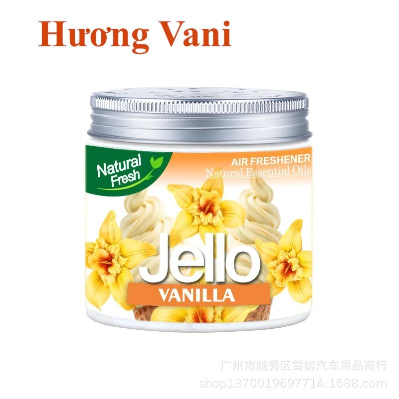 Sáp thơm phòng ngủ thơm lâu JELLO 220G – SÁP LÀM THƠM PHÒNG KHÁCH, Khử Mùi WC Tủ Quần Áo Hiệu Quả