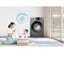 Máy giặt Casper Inverter 10.5 kg WF-105VG5 Tiết Kiệm Điện BH 24 Tháng