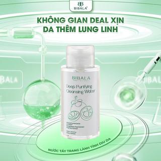 Nước tẩy trang lành tính dịu da DEEP PURIFYING CLEANSING WATER BIBALA 300ML