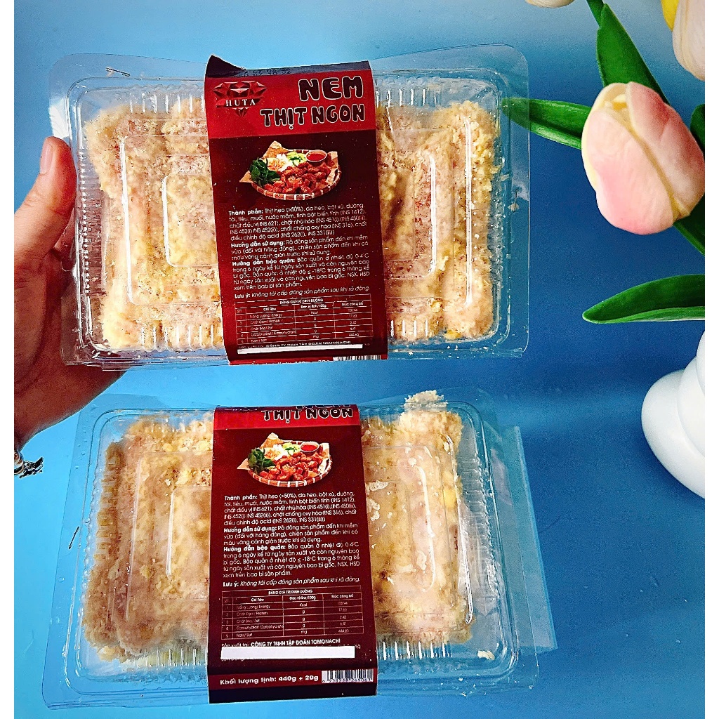 NEM CHUA RÁN HỘP 440G _ NEM CHUA RÁN HÀ NỘI