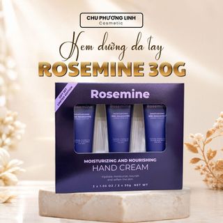 Kem Dưỡng Da Tay Rosemine Dưỡng Ẩm Chuyên Sâu Bảo Vệ Mềm Mại Mịn Màng Da 30g