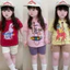 Sét Bé Gái HỌA TIẾT THỎ BÁO HOẠT HÌNH QC73 K.Kid Bộ Mùa Hè Chất Cotton Mát size 8-20kg M88