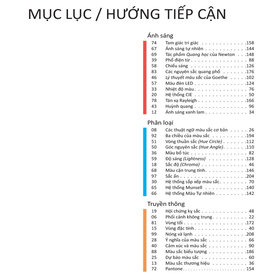 Sách Nguyên lý phổ quát về màu sắc | NXB Thế Giới | ARTBOOK