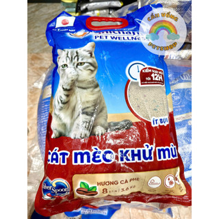 [Hỏa Tốc] Cát vệ sinh đất sét cho mèo UNICHARM 8L - Túi 3.6kg