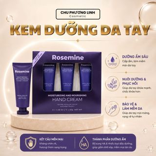 Kem Dưỡng Da Tay Rosemine Dưỡng Ẩm Chuyên Sâu Bảo Vệ Mềm Mại Mịn Màng Da 30g