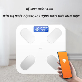 Bảo hành 3 năm-Cân điện tử （Mẫu mới 2026）Được Trang Bị Màn Hình LCD Bluetooth APP Thể Phân Tích Chỉ Số Cơ